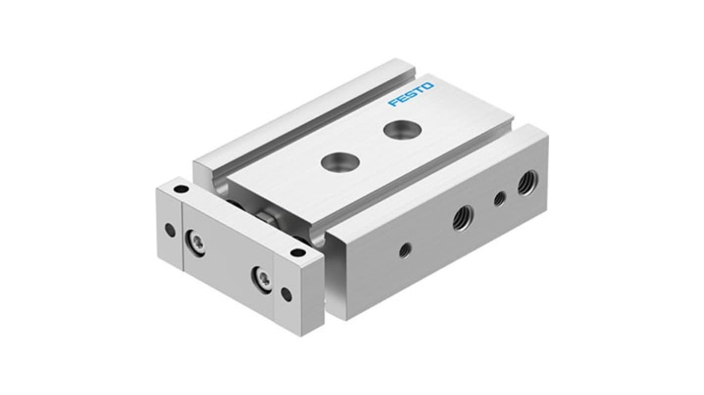 Festo Pneumatic Guided Cylinder - DGTZ-GF-6-10-P-A, 6mm Bore, 10mm Stroke, DGTZ Series, Double Acting