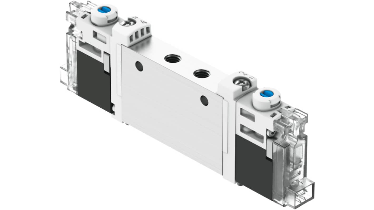 Festo Three Directional Flow Pneumatic Solenoid Valve - Electrical M7 VUVG Series 24V