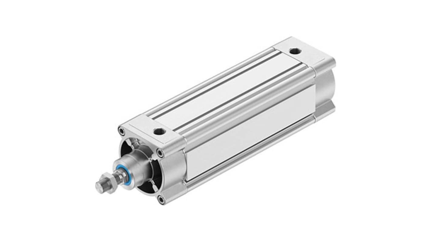 Festo Pneumatic Piston Rod Cylinder - DSBC-100-250-D3-PPSA-N3, 100mm Bore, 250mm Stroke, DSBC Series, Double Acting