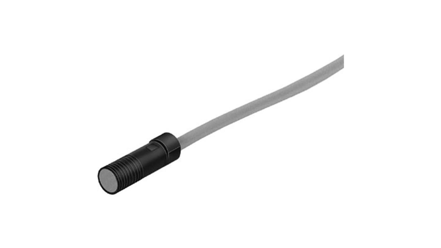 Festo 接近接近开关, 圆形主体, 可检测0.2mm, 2.5m线长