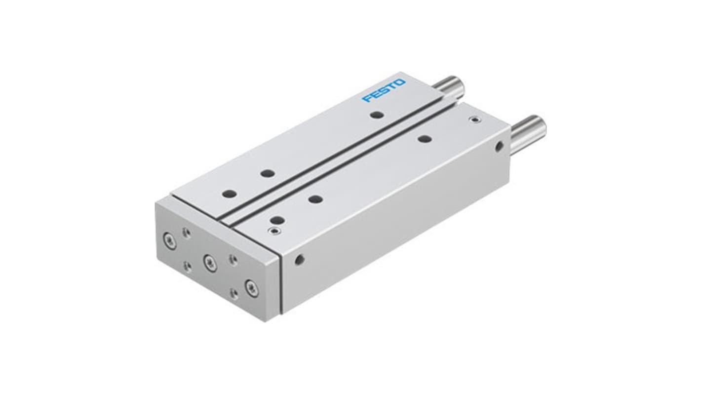 Festo Pneumatic Guided Cylinder - DFM-40-200-P-A-GF-F1A, 40mm Bore, 200mm Stroke, DFM Series, Double Acting