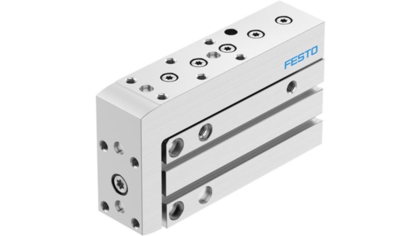 Festo Pneumatic Guided Cylinder - DGSS-16-40-E1A, 16mm Bore, 40mm Stroke, DGSS Series, Double Acting