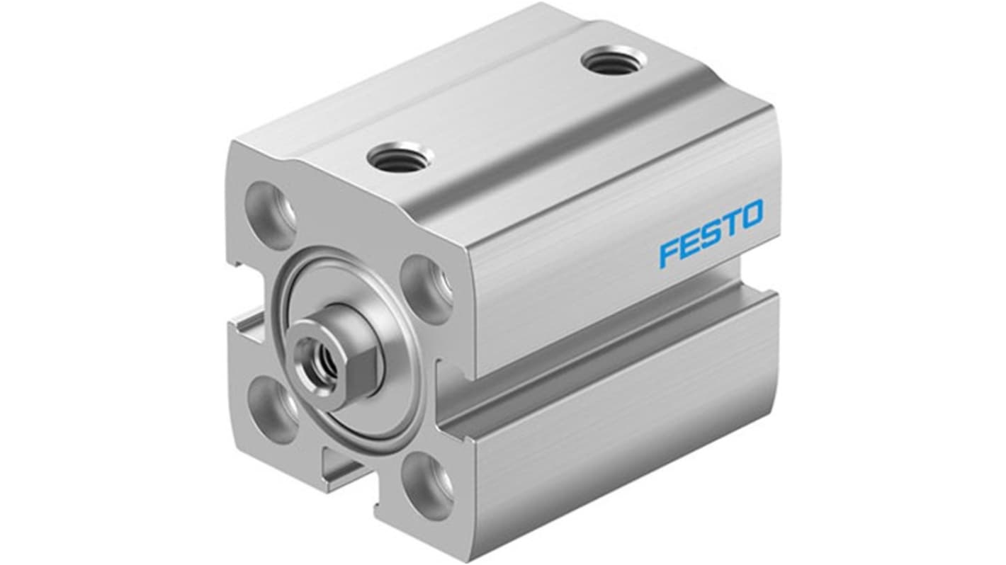 Festo Pneumatic Compact Cylinder - ADN-S-16-30-I-P-A-F1A, 16mm Bore, 30mm Stroke, ADN Series, Double Acting