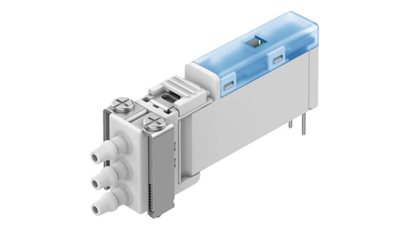 Festo Two Directional Flow Pneumatic Solenoid Valve - Electrical VOVK Series 12V