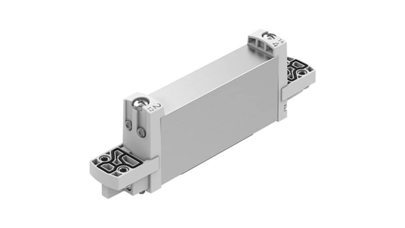 Festo 2 x Two Directional Flow Pneumatic Solenoid Valve - Electrical VUVG Series