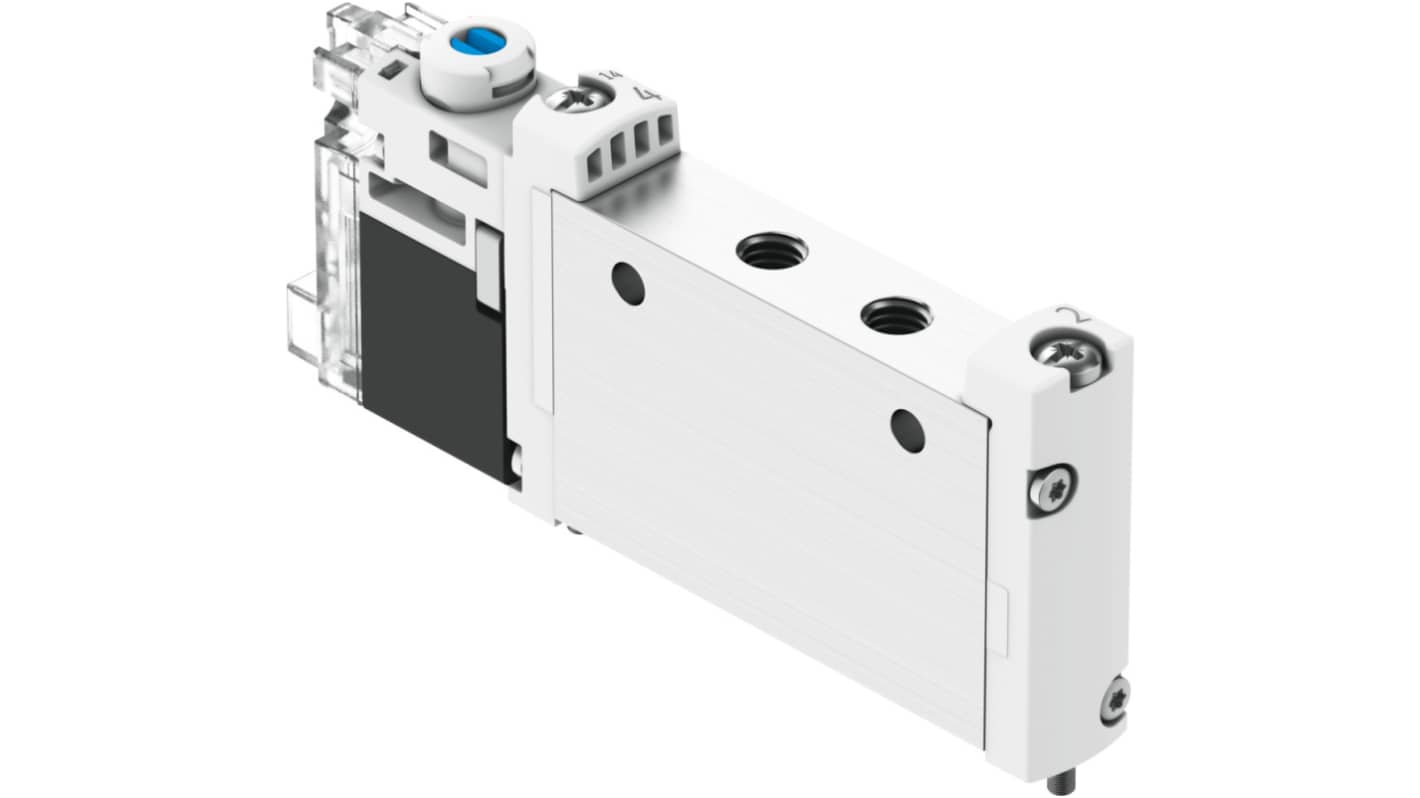 Festo Two Directional Flow Pneumatic Solenoid Valve - Electrical M5 VUVG Series 24V