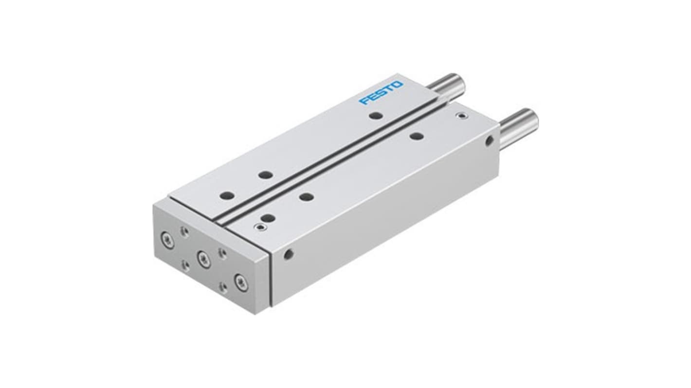 Festo Pneumatic Guided Cylinder - DFM-32-200-P-A-GF-F1A, 32mm Bore, 200mm Stroke, DFM Series, Double Acting