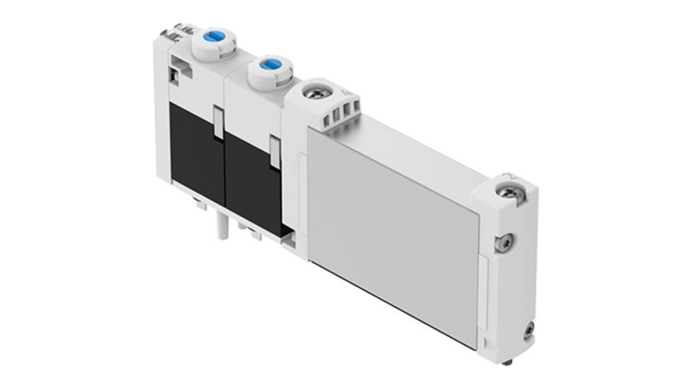 Festo 2 x Two Directional Flow Pneumatic Solenoid Valve - Electrical VUVG Series 24V