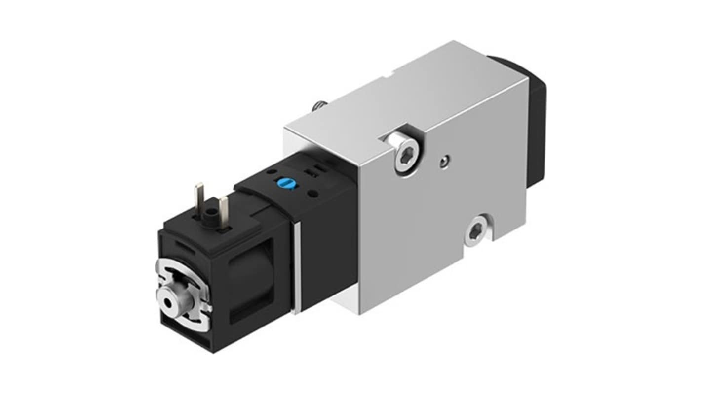 Festo Two Directional Flow Pneumatic Solenoid Valve - Electrical G 1/8 VSNC Series 24V