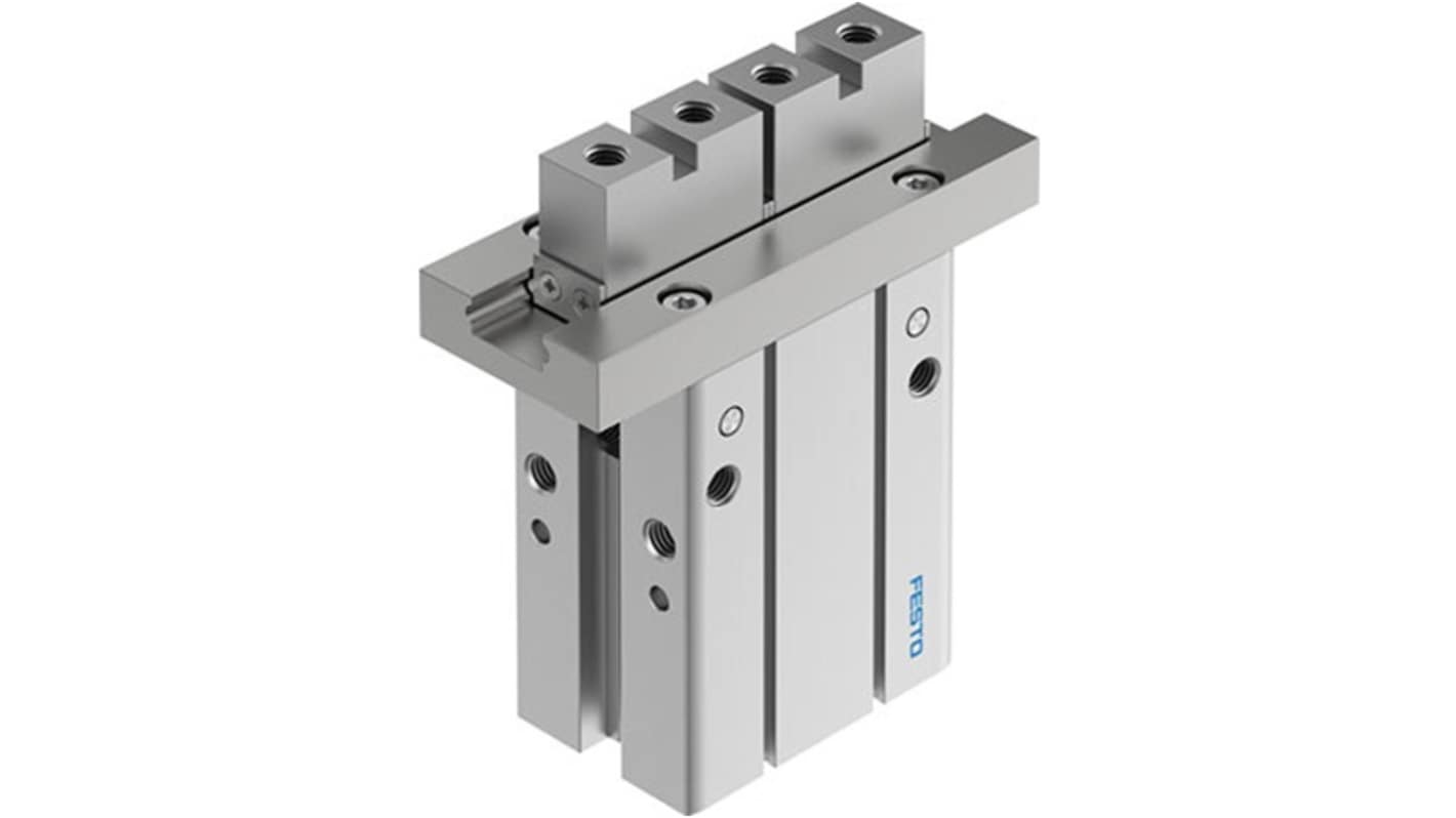 Festo 2 Finger Double Action Pneumatic Gripper, DHPC-40-A-NC-S-2, Parallel Gripping Type