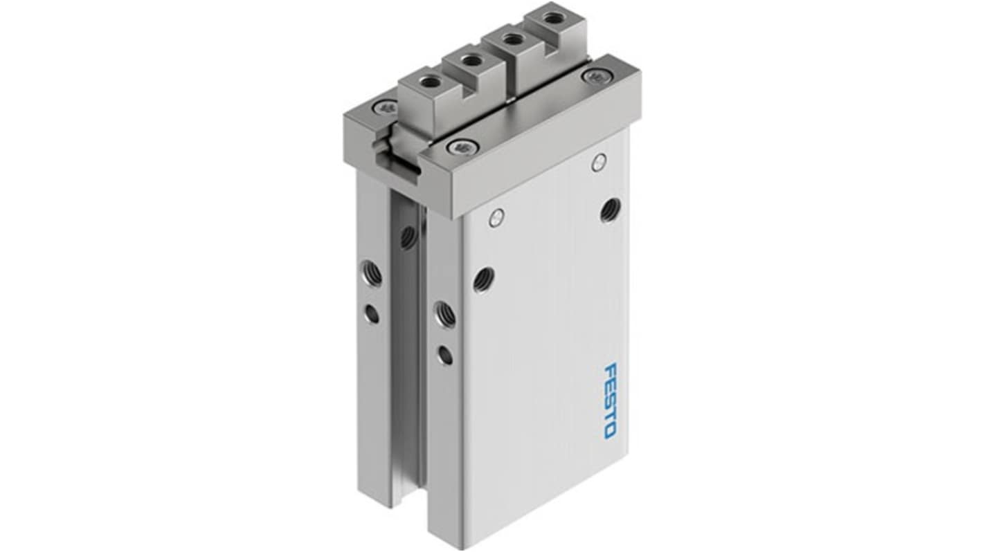 Festo 2 Finger Double Action Pneumatic Gripper, DHPC-10-A-NC-S-2, Parallel Gripping Type