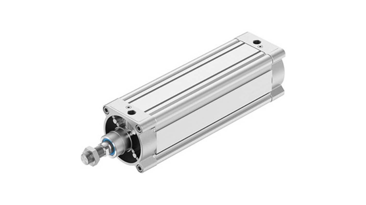 Festo Pneumatic Piston Rod Cylinder - DSBC-125-320-D3-PPVA-N3, 125mm Bore, 320mm Stroke, DSBC Series, Double Acting