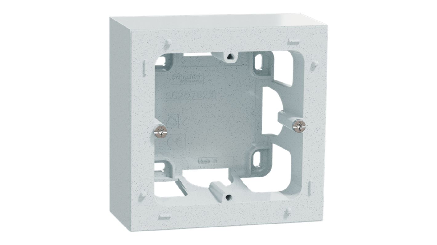 Schneider Electric White 1 Gang Cover Plate