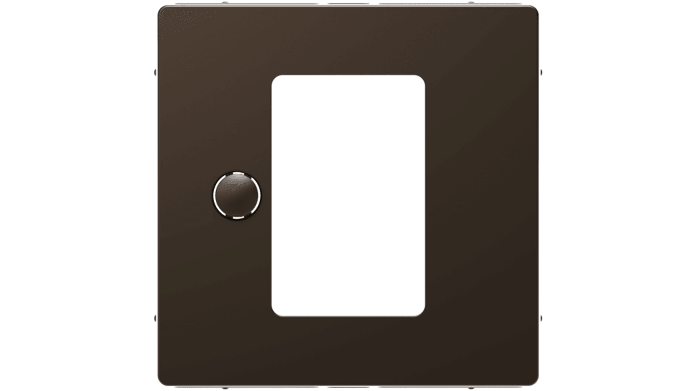 Schneider Electric Brown 1 Gang Cover Plate