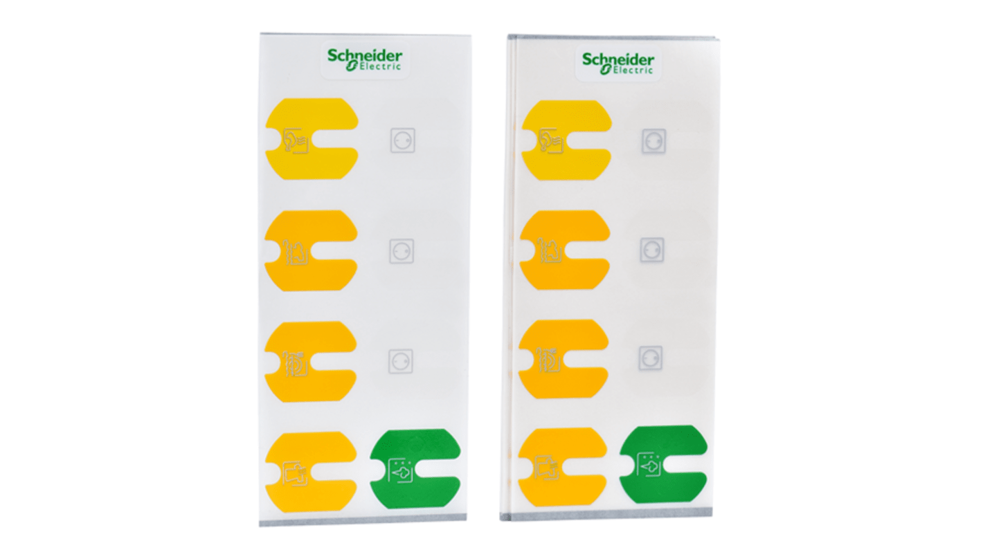 Schneider Electric Yellow Blind & Roller Control Switch, Odace Series