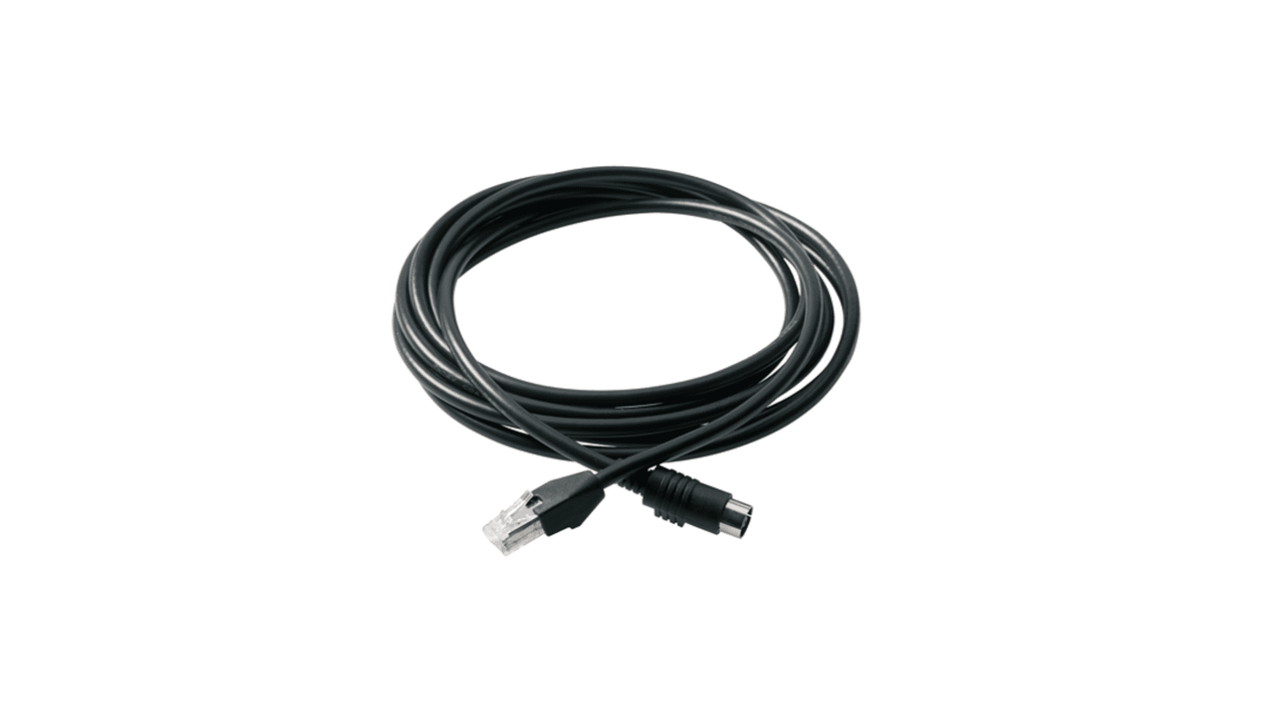 Schneider ElectricLexCom Home, 2m, Black RJ45 to Male Female, Shielded Shielded, Terminated