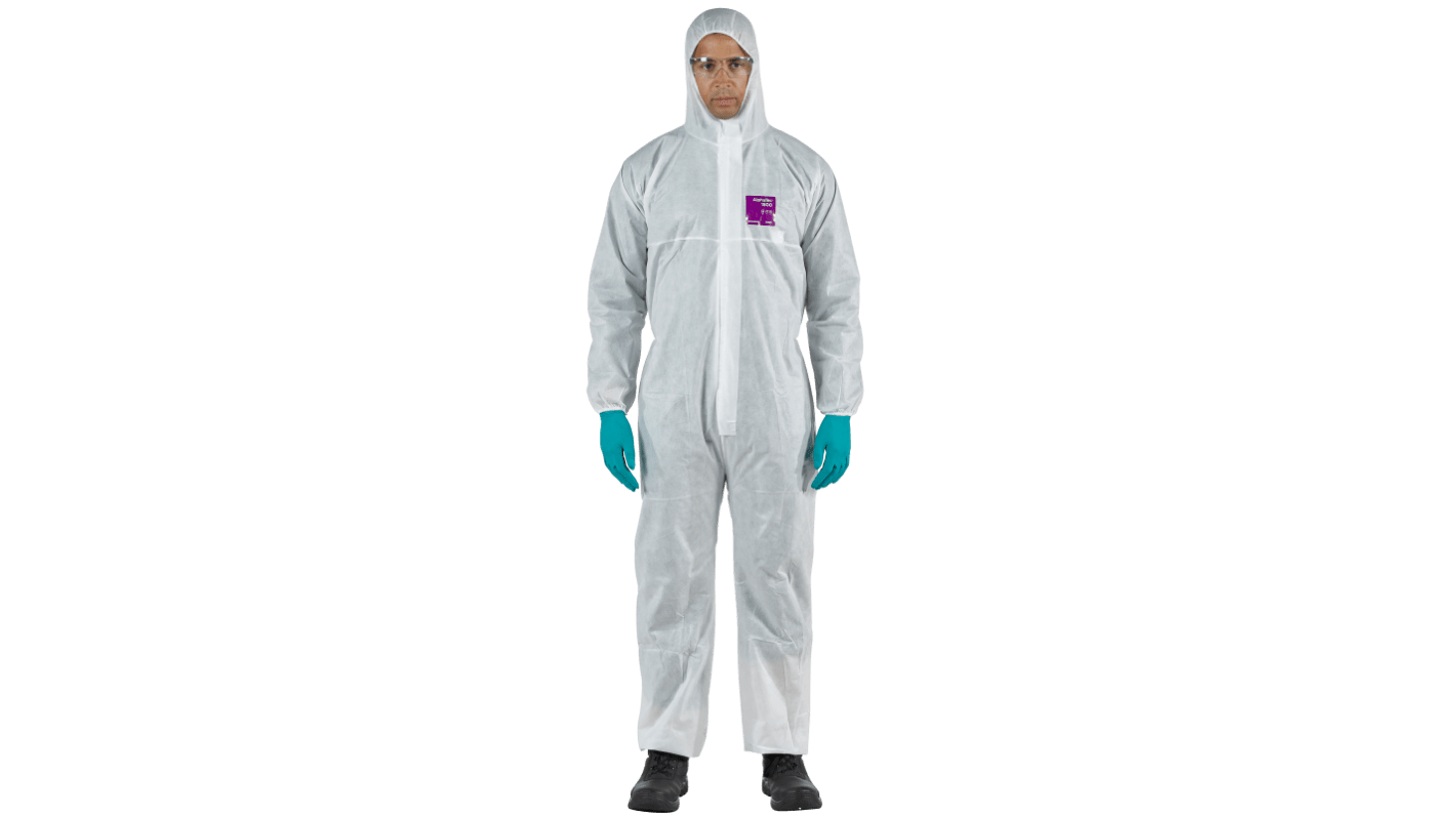 Ansell Navy Coverall, EN 1073-2, EN 1149-5, EN 14126, XL