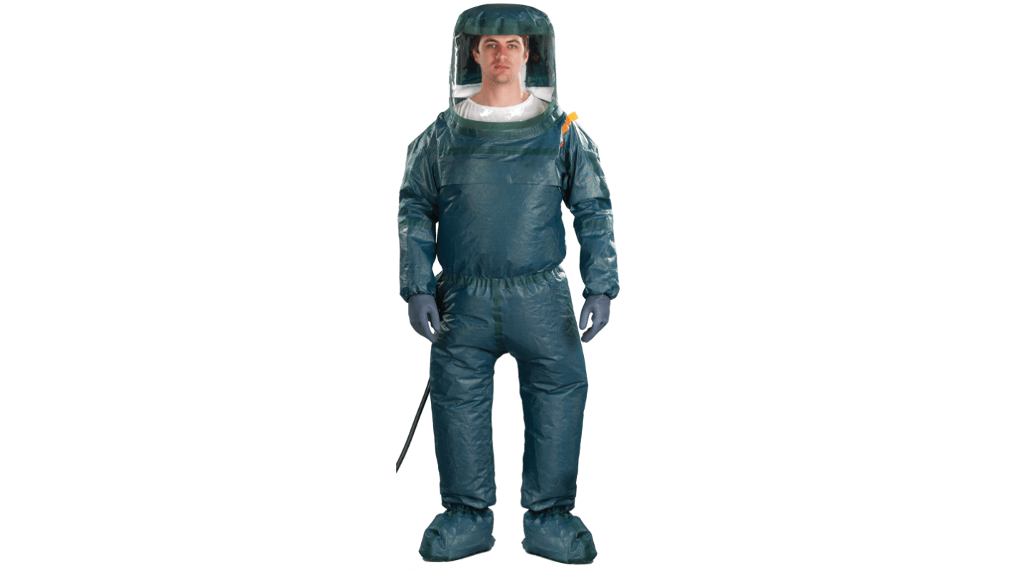 Ansell Green Coverall, EN 1073-2, EN 1149-5, EN 14126, XL