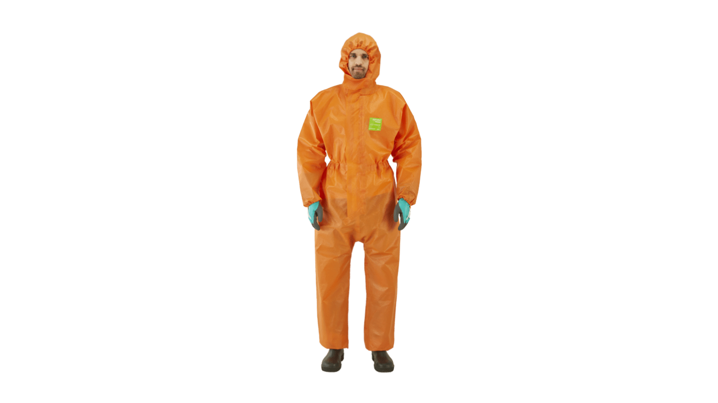 Ansell Orange Coverall, EN 1073-2, EN 1149-5, EN 14126, L