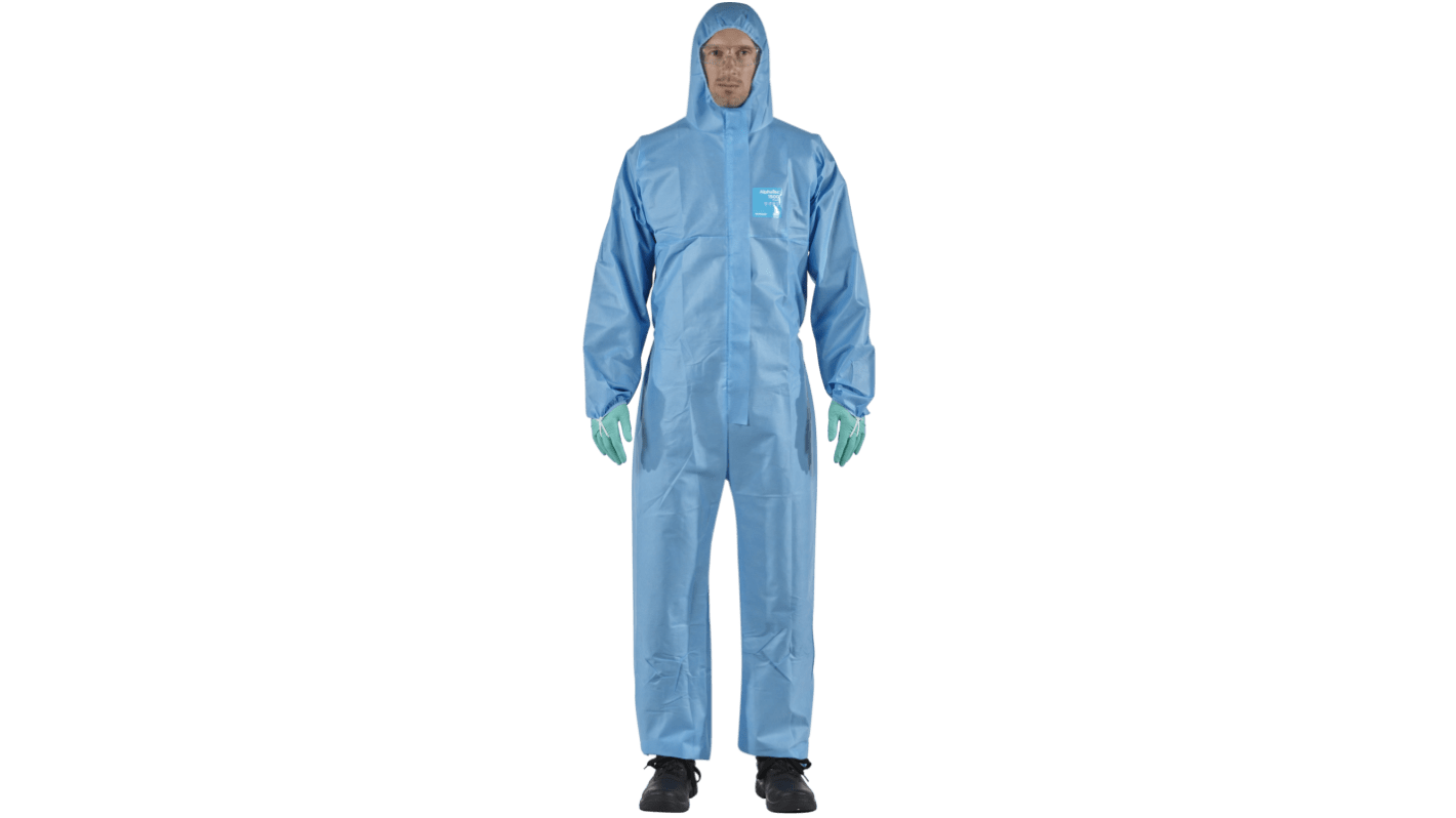 Ansell White Coverall, EN 1073-2, EN 1149-5, EN 14126, L