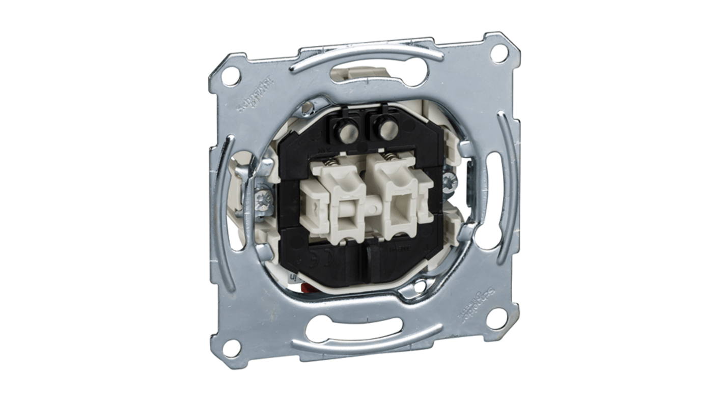 Schneider Electric 2 Way Silver Light Indicator 10A, Merten Series