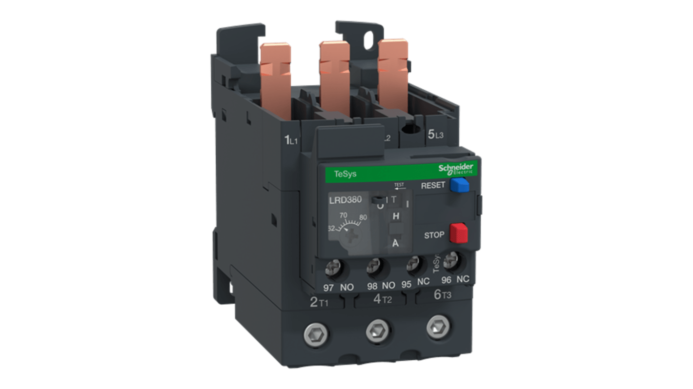 Schneider Electric LRD Control Relay NO/NC, 80 A Contact Rating, 690 V, LRD