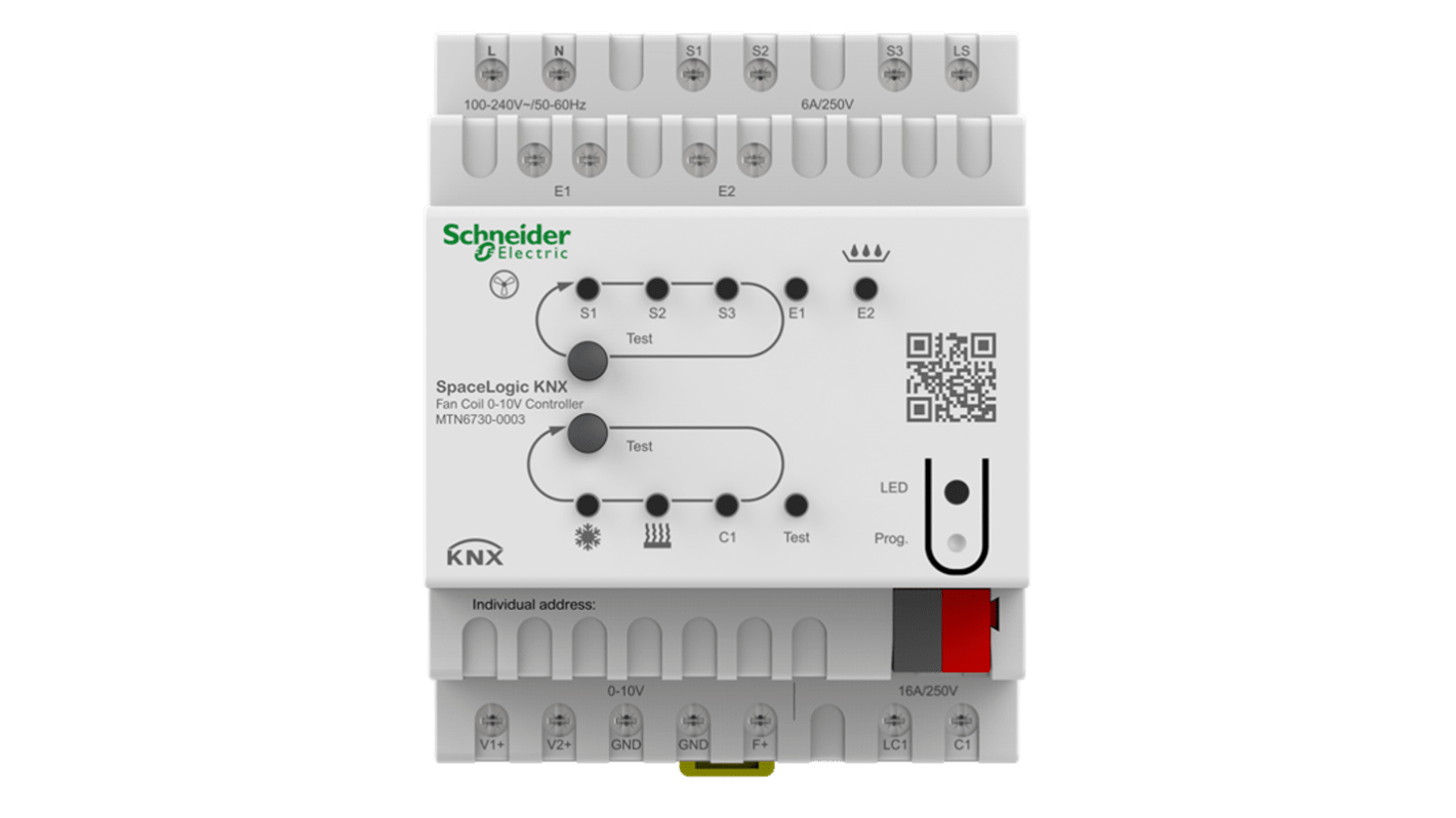 Schneider Electric MTN6 Series Push Button Switch, DIN Rail, 240V, IP20