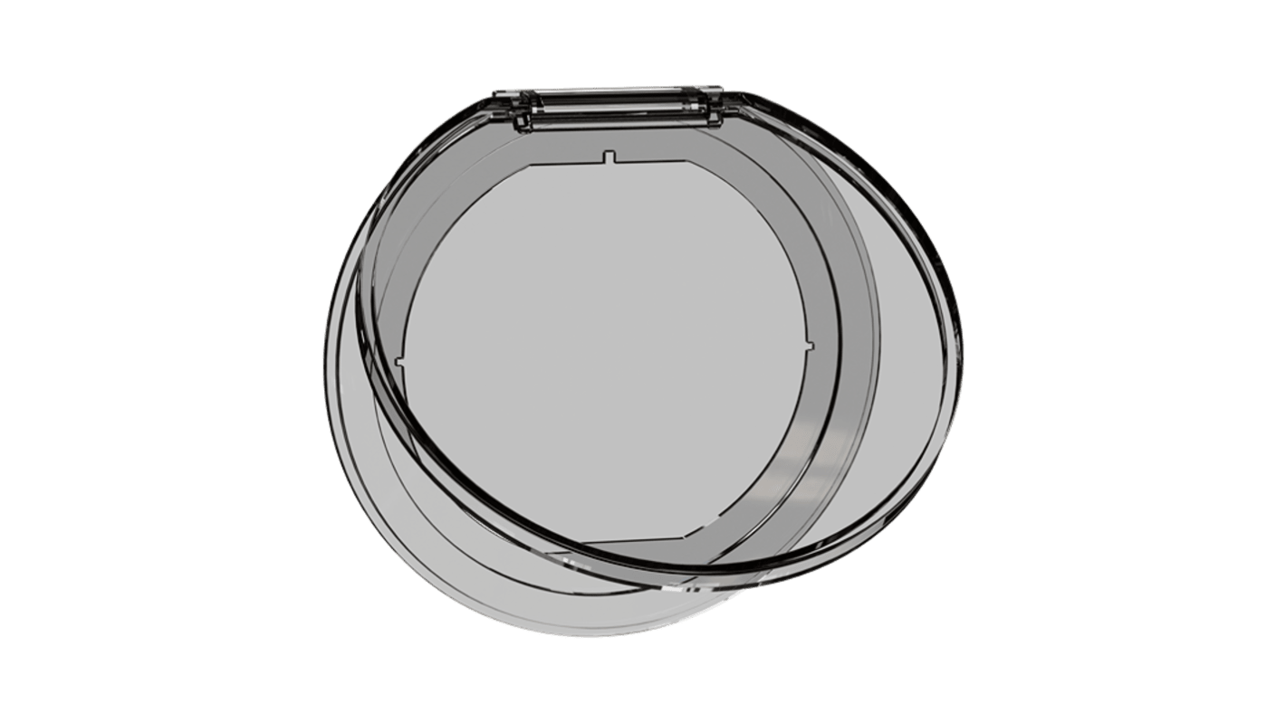 Schneider Electric Transparent Push Button Cap for Use with Push Button Caps, 85 x 85 x 7mm