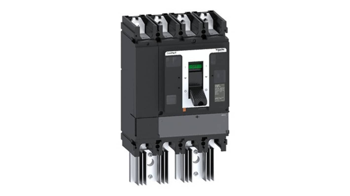 Schneider Electric 熔断器式隔离开关, 4极, 最大500A