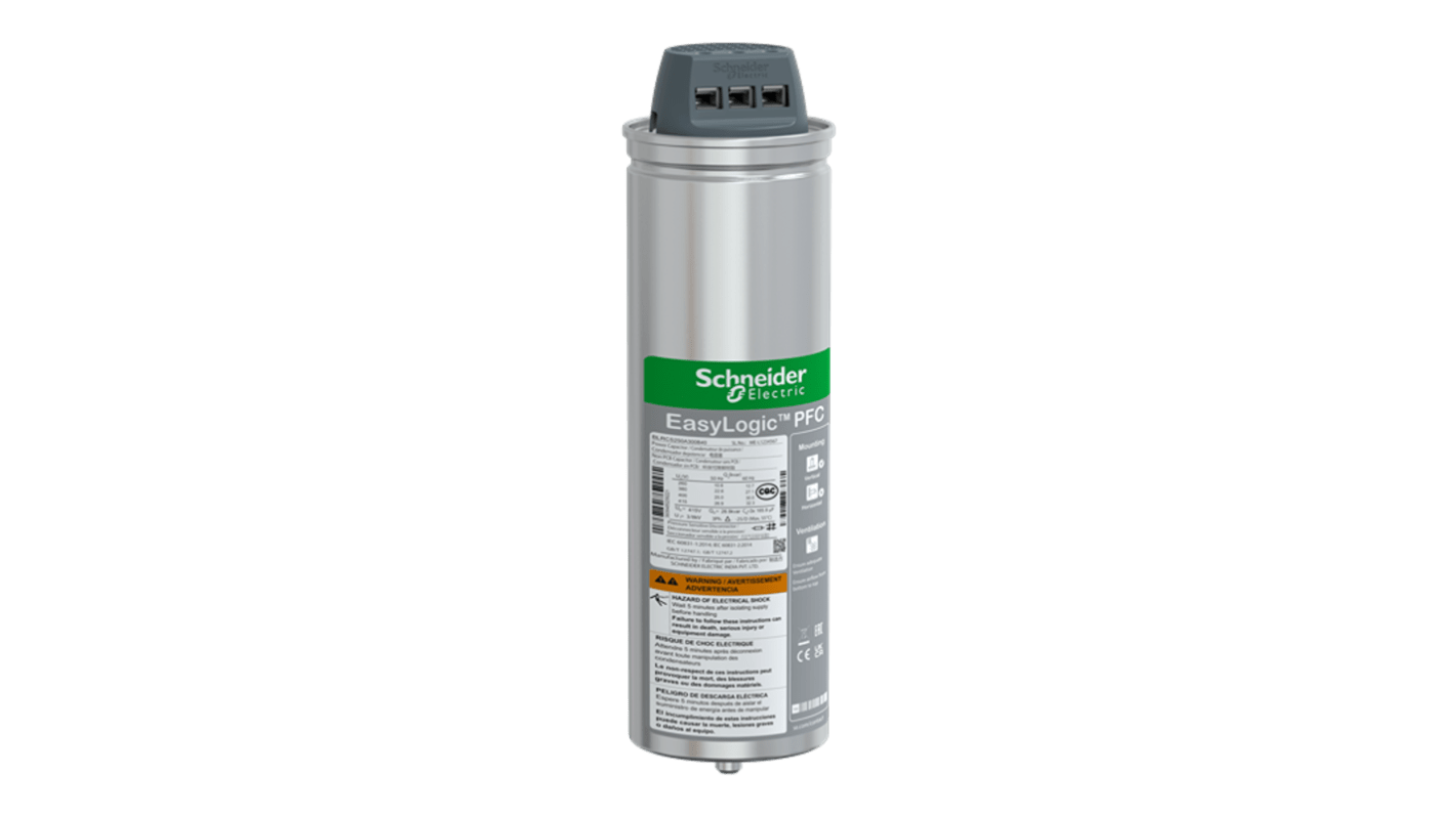 Schneider Electric Power Factor Correction Capacitor (PFC) 25kvar 30kvar