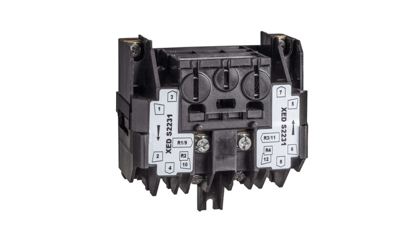 Schneider Electric 押しボタンコンタクトブロック 500V XEDS3111