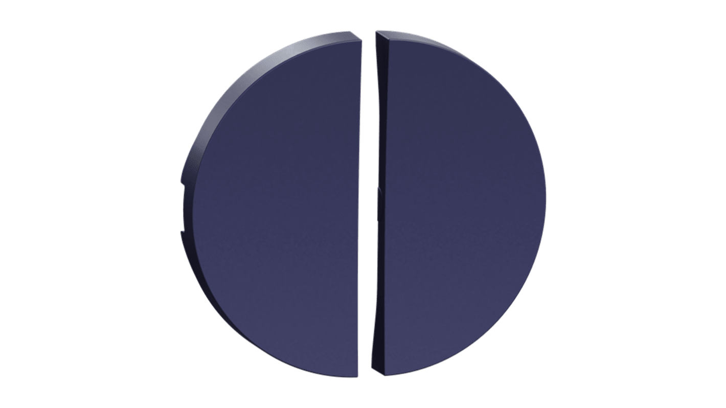 Screw Terminal Blue Faceplate, Flush Mount
