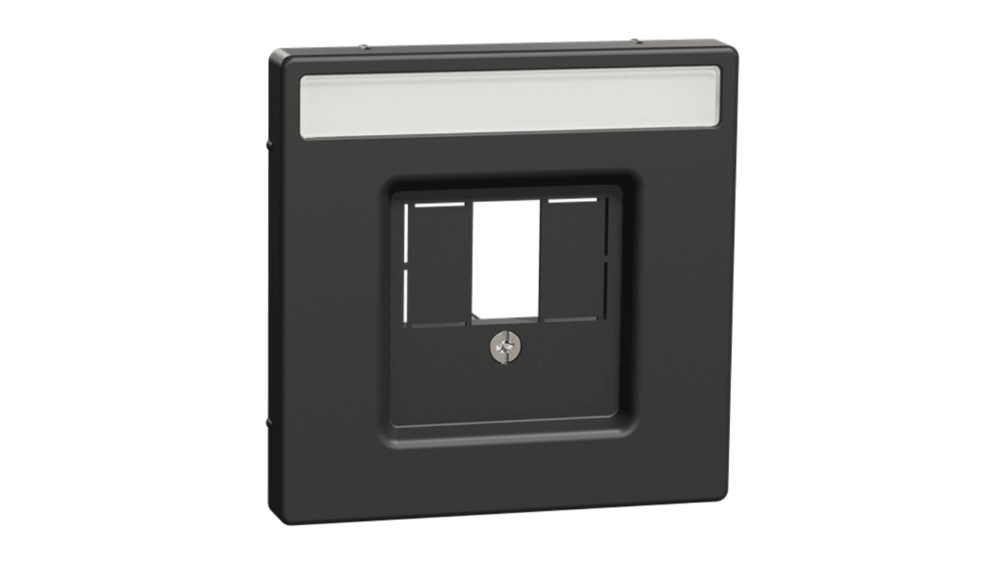Schneider Electric Anthracite 1 Gang Cover Plate