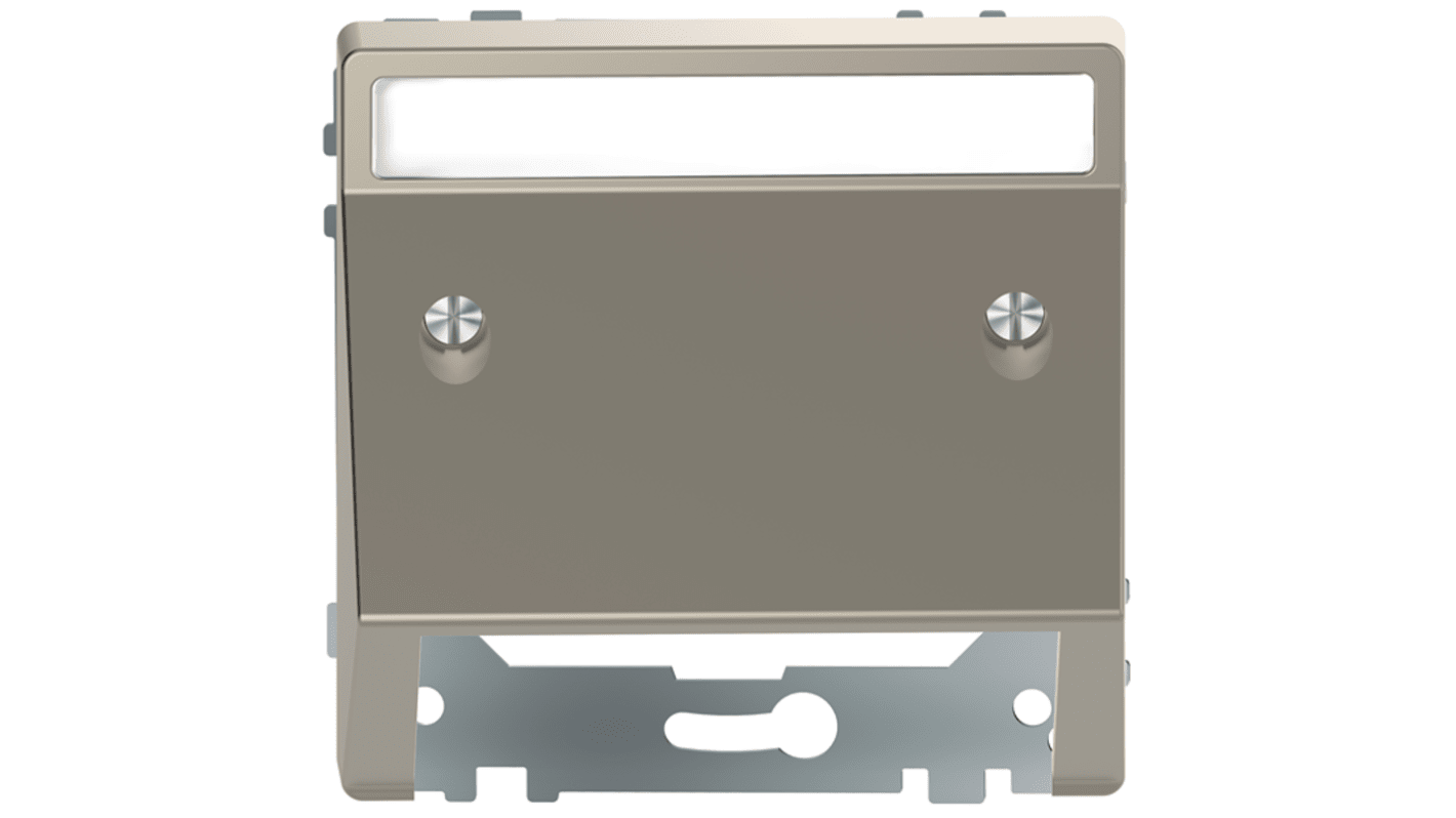 Schneider Electric Nickel 1 Gang Cover Plate