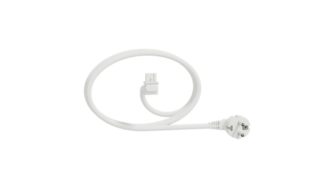 Schneider Electric 3m 2 Socket USB A Extension Lead Open Reel, 250 V, IP20