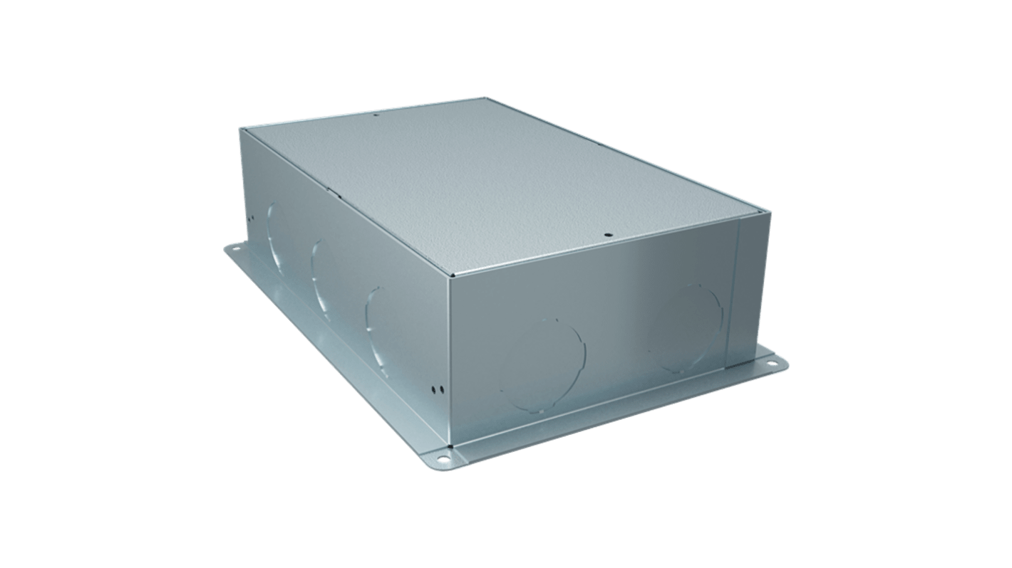Schneider Electric 地插, 地面接线盒, 12间隔, 宽376 mm x 深125mm x 长376mm, 天然色