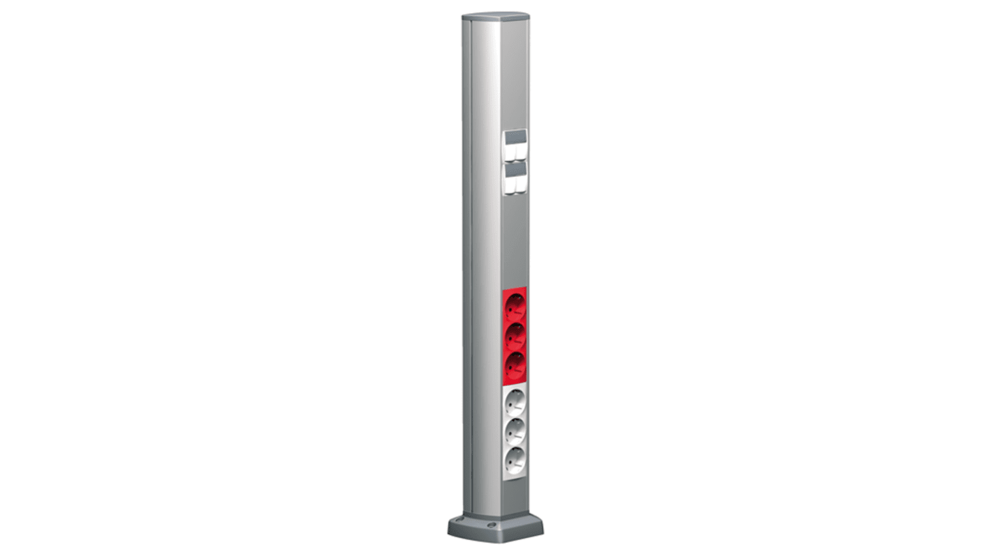 Schneider Electric Natural Aluminium Post