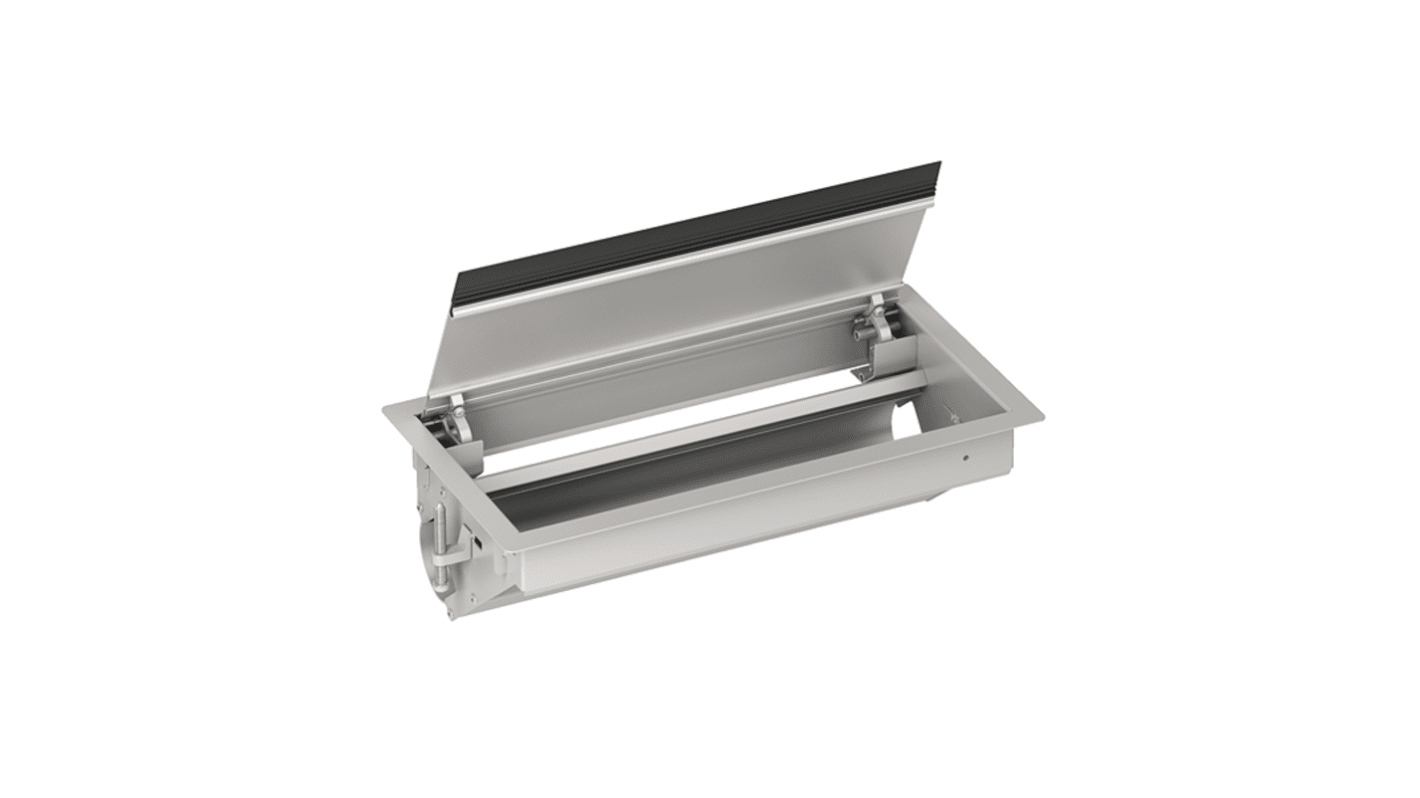 Schneider Electric OptiLine 45 Grey Aluminium Back Box, IP30, Flush Mount Mount, 305 x 105 x 160mm