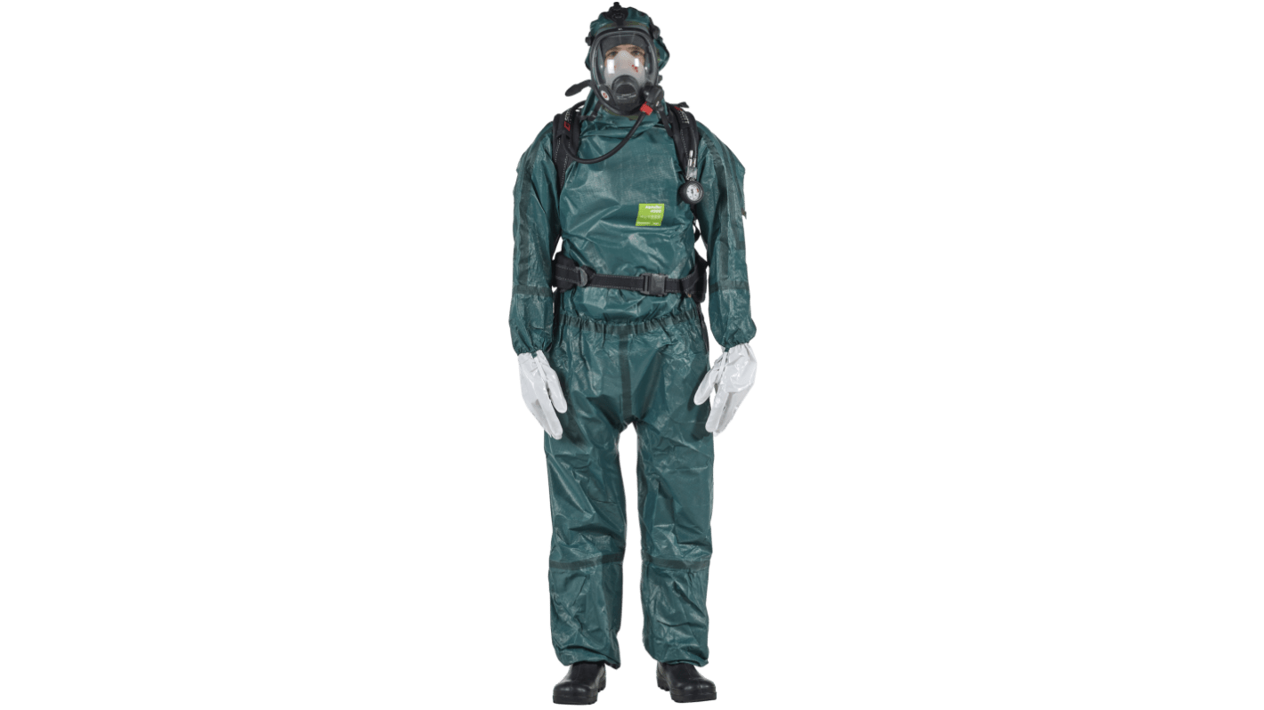 Ansell Green Coverall, EN 1073-2, EN 1149-5, EN 14126, L