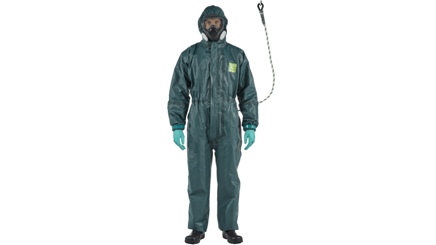 Ansell Green Coverall, EN 1073-2, EN 1149-5, EN 14126, XXXXL
