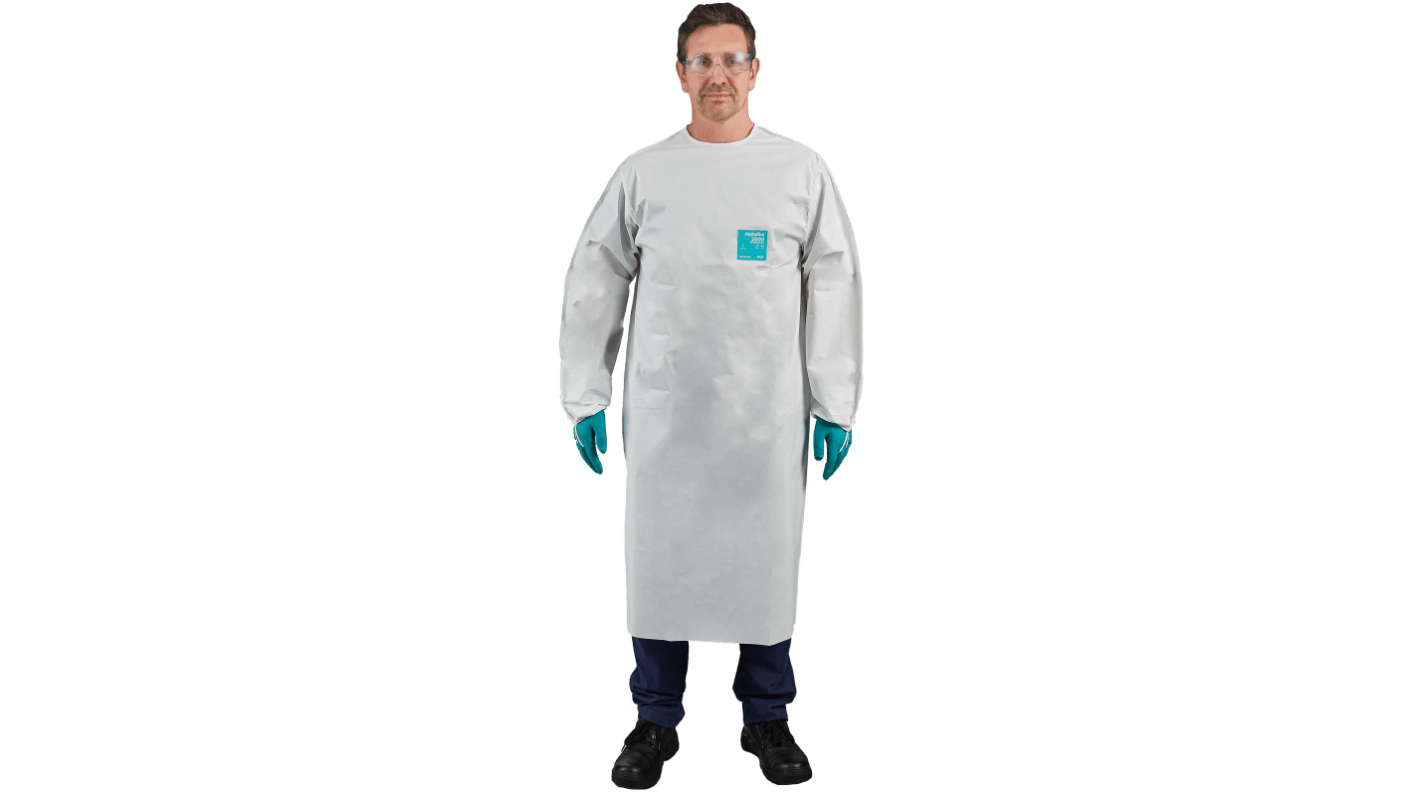 Ansell White Coverall, EN 1073-2, EN 1149-5, EN 14126, XXXL