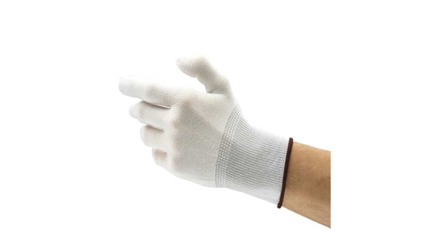 Ansell HyFlex 11-300 White Nylon Good Dexterity Gloves, Size 7