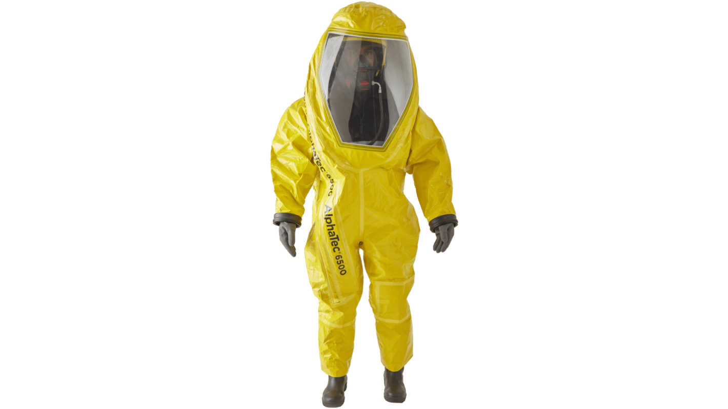 Ansell Yellow Coverall, EN 1073-2, EN 1149-5, EN 14126, M