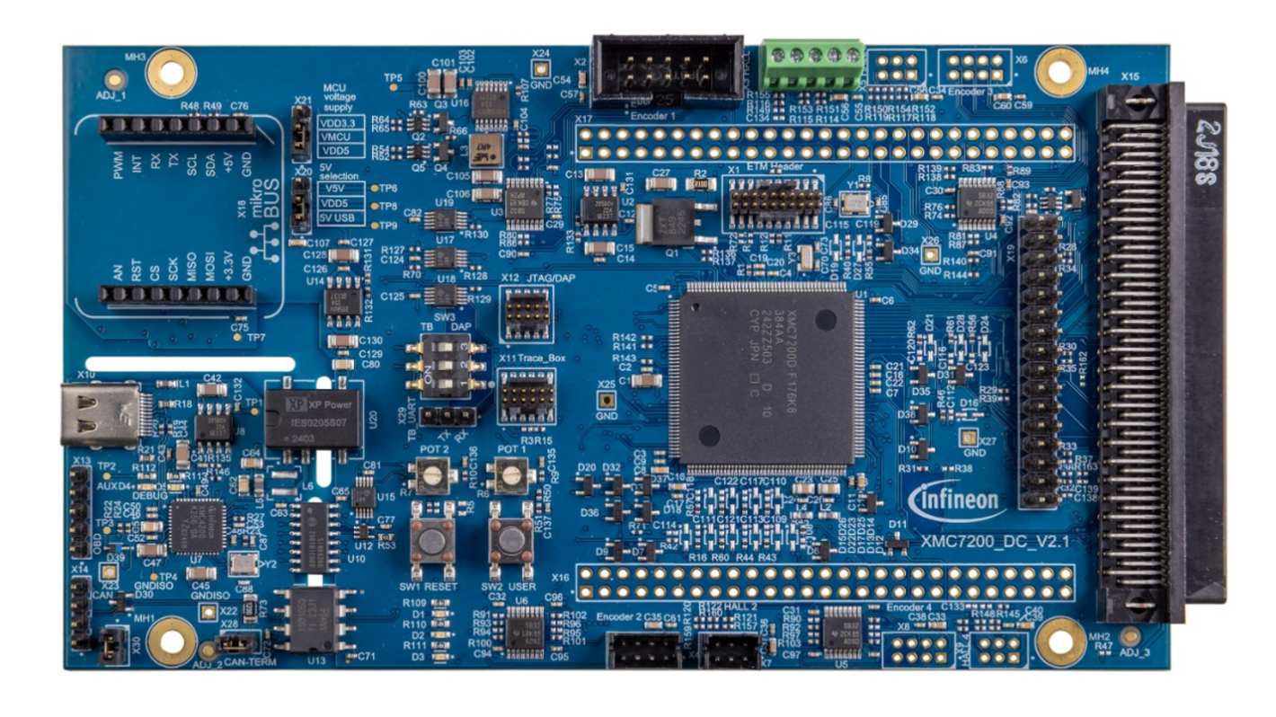 インフィニオン 評価ボード, 評価ボード, モータ制御, システムモーターコントローラー 用, KITXMC7200MC1TOBO1