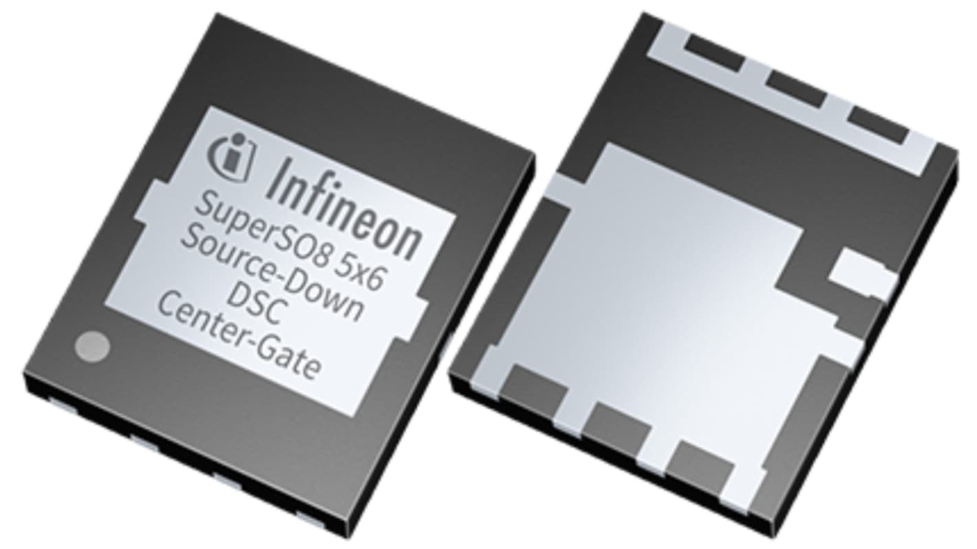 Infineon OptiMOS 5 N-Channel MOSFET, 700 A, 30 V, 9-Pin PG-WHTFN-9 IQDH35N03LM5CGSCATMA1