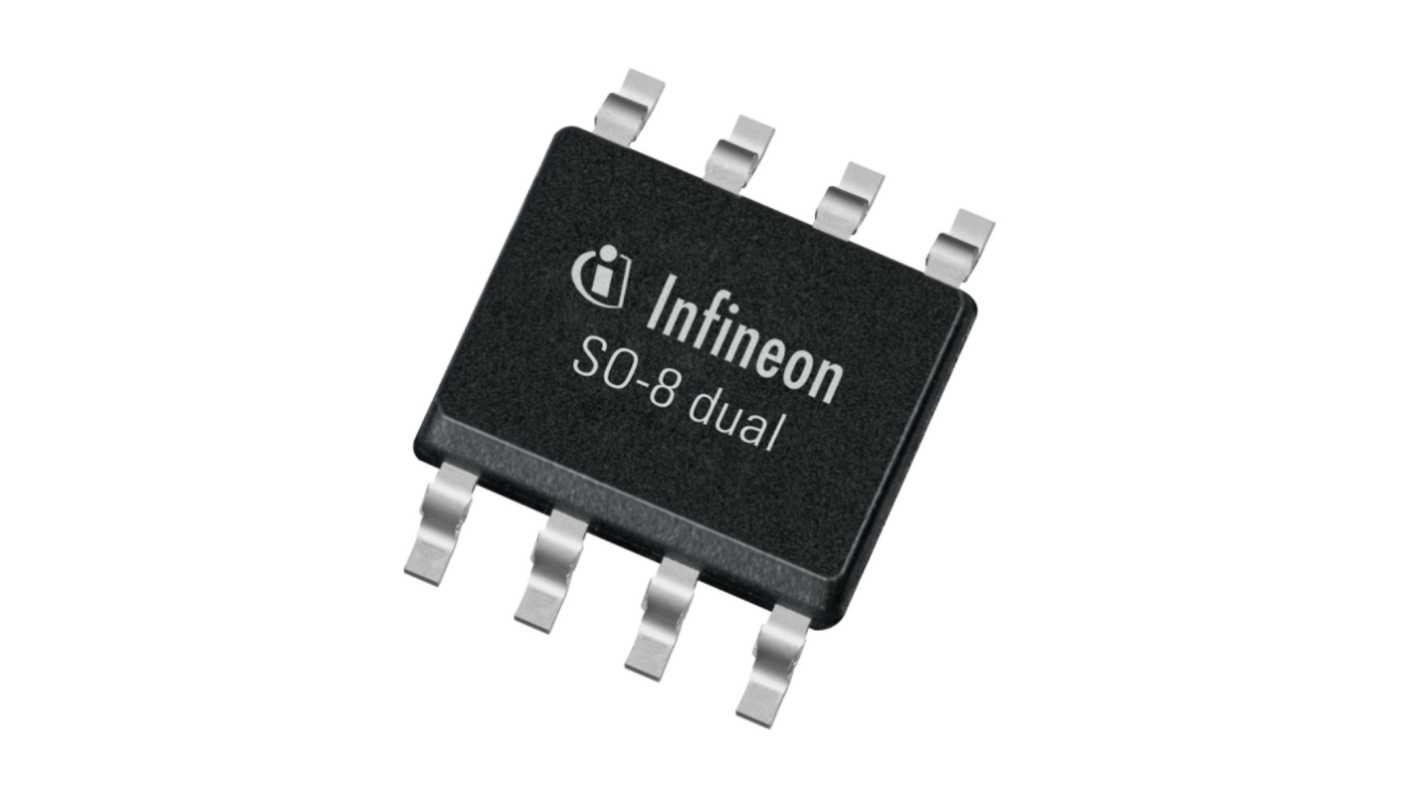 Infineon ISA Dual Dual N-Channel MOSFET, 9.6 A, 40 V, 8-Pin PG-DSO-8 ISA170170N04LMDSXTMA1