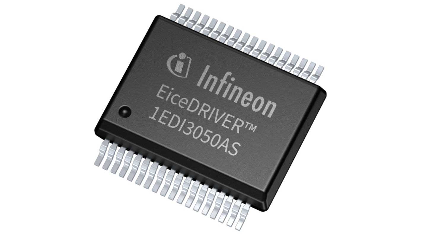 Infineon 栅极驱动模块, G-DSO-36, 1个驱动器, 36针, 4.55 → 5.5V电源, 20A输出