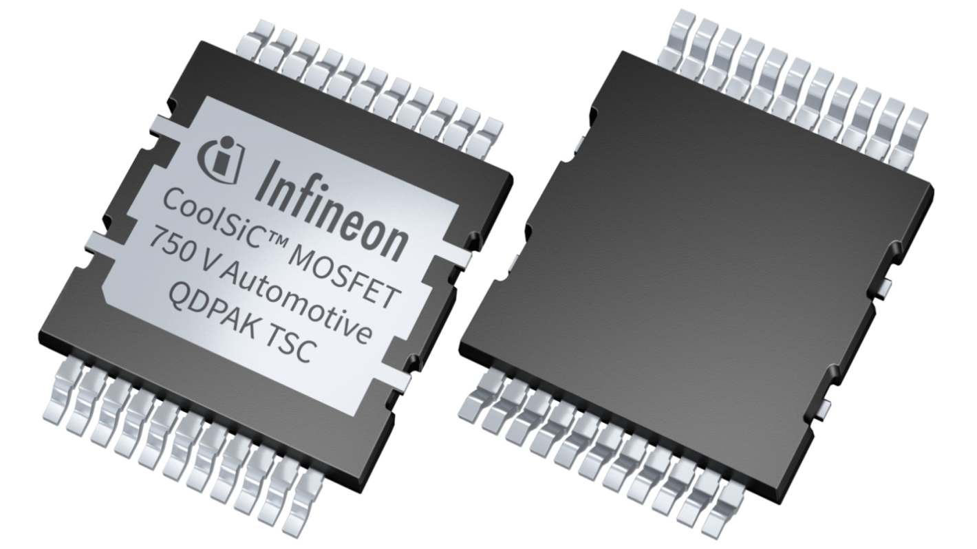 Infineon AIM SiC N-Channel MOSFET, 34 A, 750 V, 22-Pin PG-HDSOP-22 AIMDQ75R060M1HXUMA1