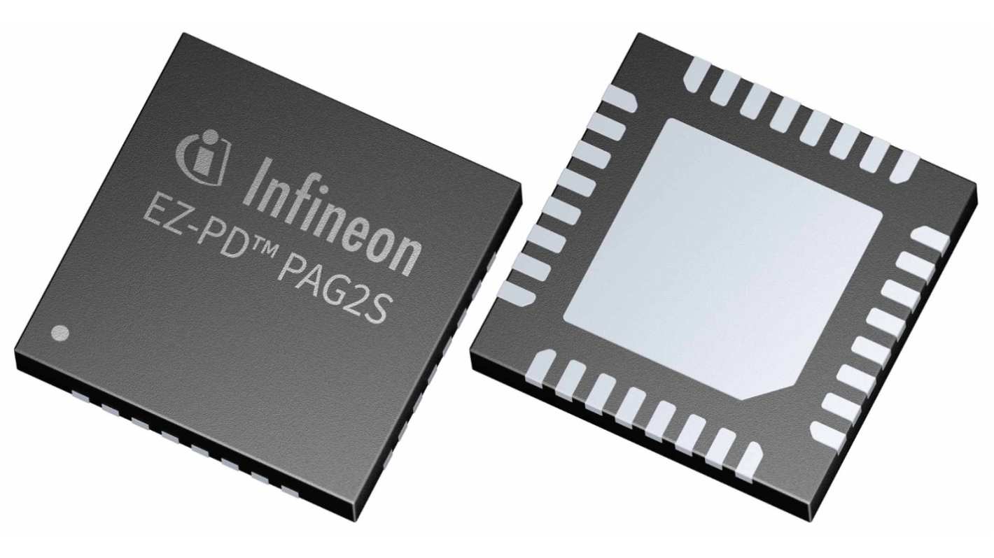 Infineon USB 控制器芯片, 支持USB-PD, 32针, LQFP-32