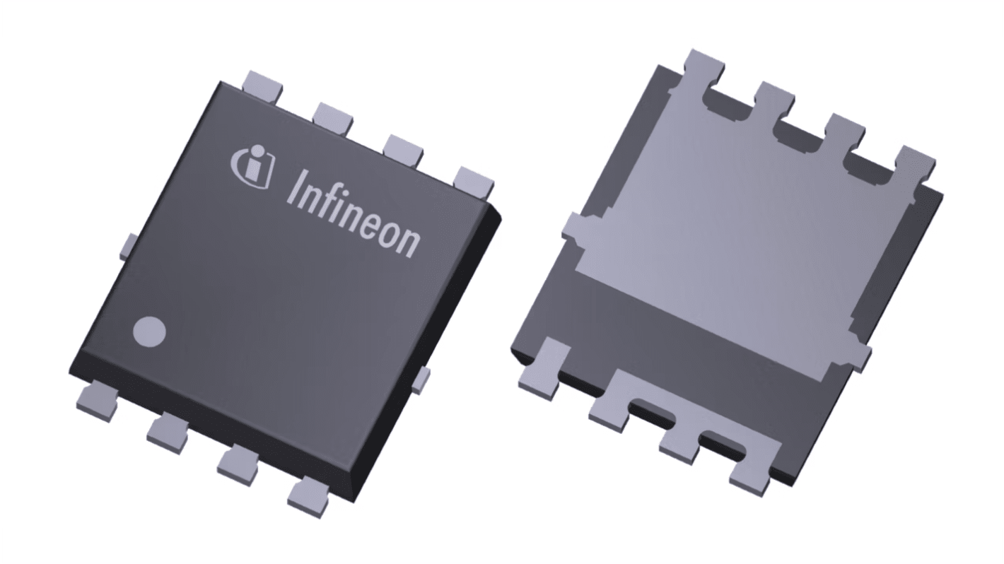 Infineon IAU N-Channel MOSFET, 214 A, 40 V, 8-Pin PG-TDSON-8 IAUCN04S7N012ATMA1